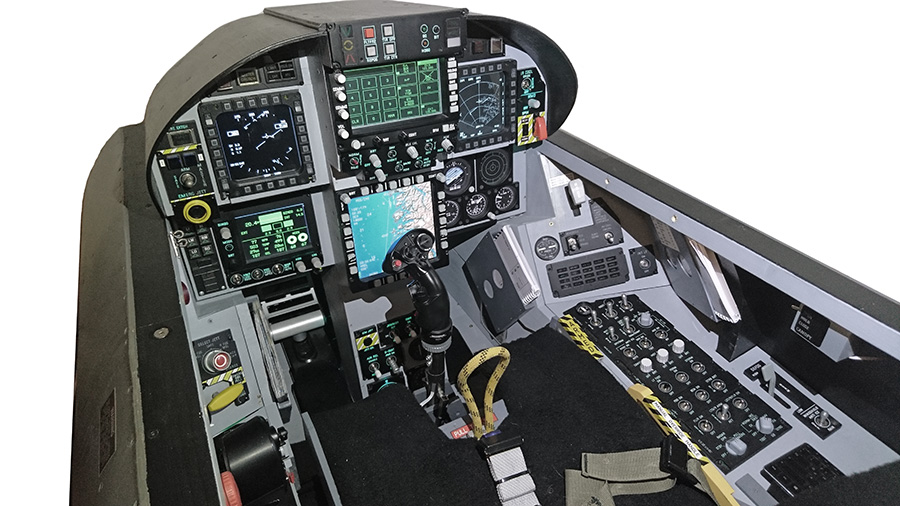 Bergisons F A 18 Super Hornet Flight Simulator